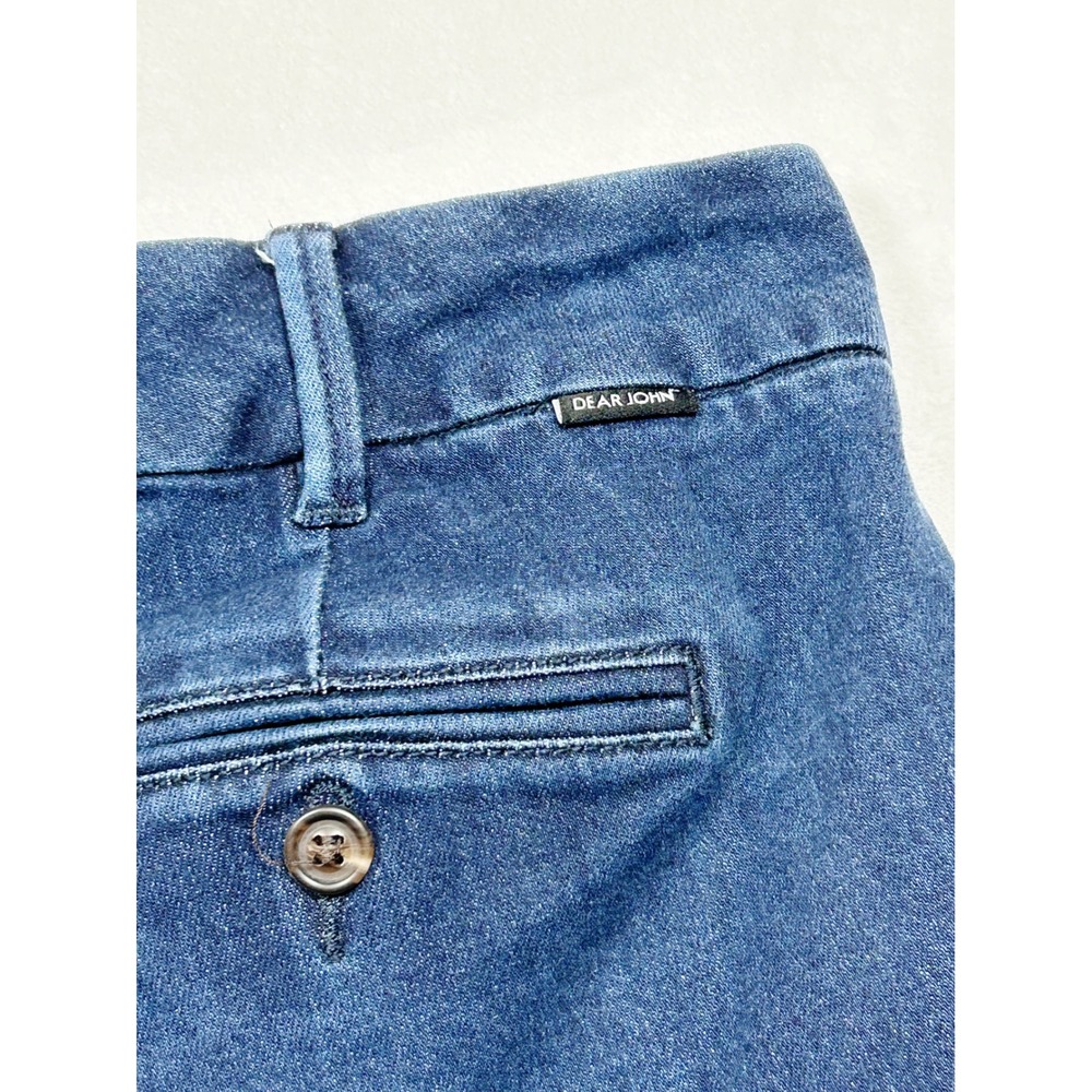 Dear John Holly Rolled Cuff Denim Shorts Stretch 29 Beach Classic Preppy - Picture 8 of 8